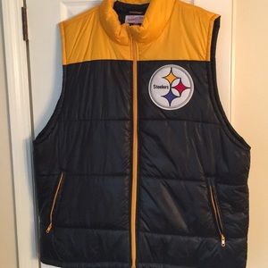 Pittsburgh Steelers puffy lightweight vest